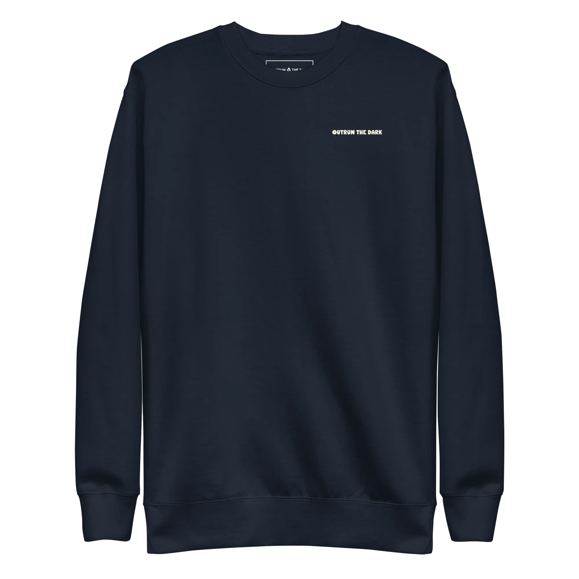 Outrun the Rain Men’s Fitted Sweatshirt