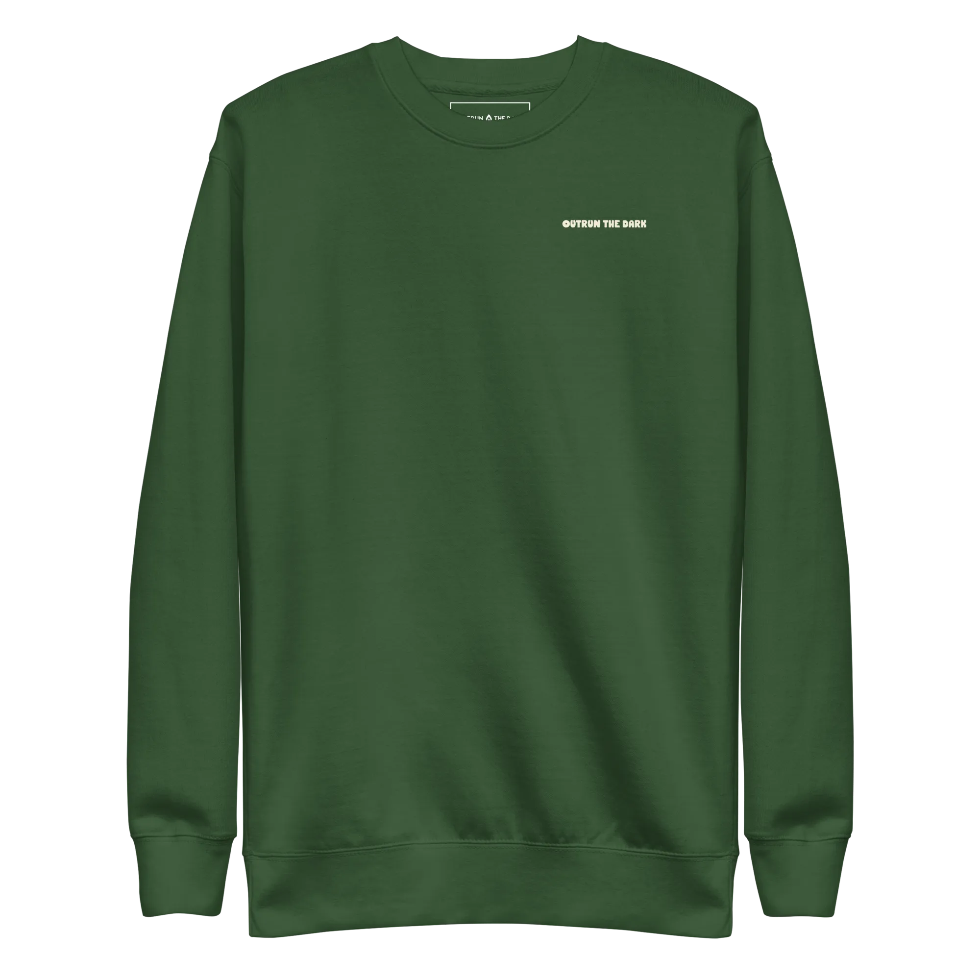 Outrun the Rain Men’s Fitted Sweatshirt