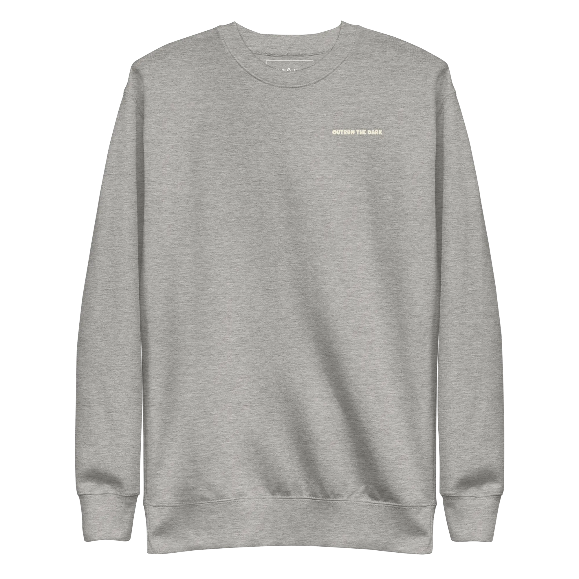 Outrun the Rain Men’s Fitted Sweatshirt