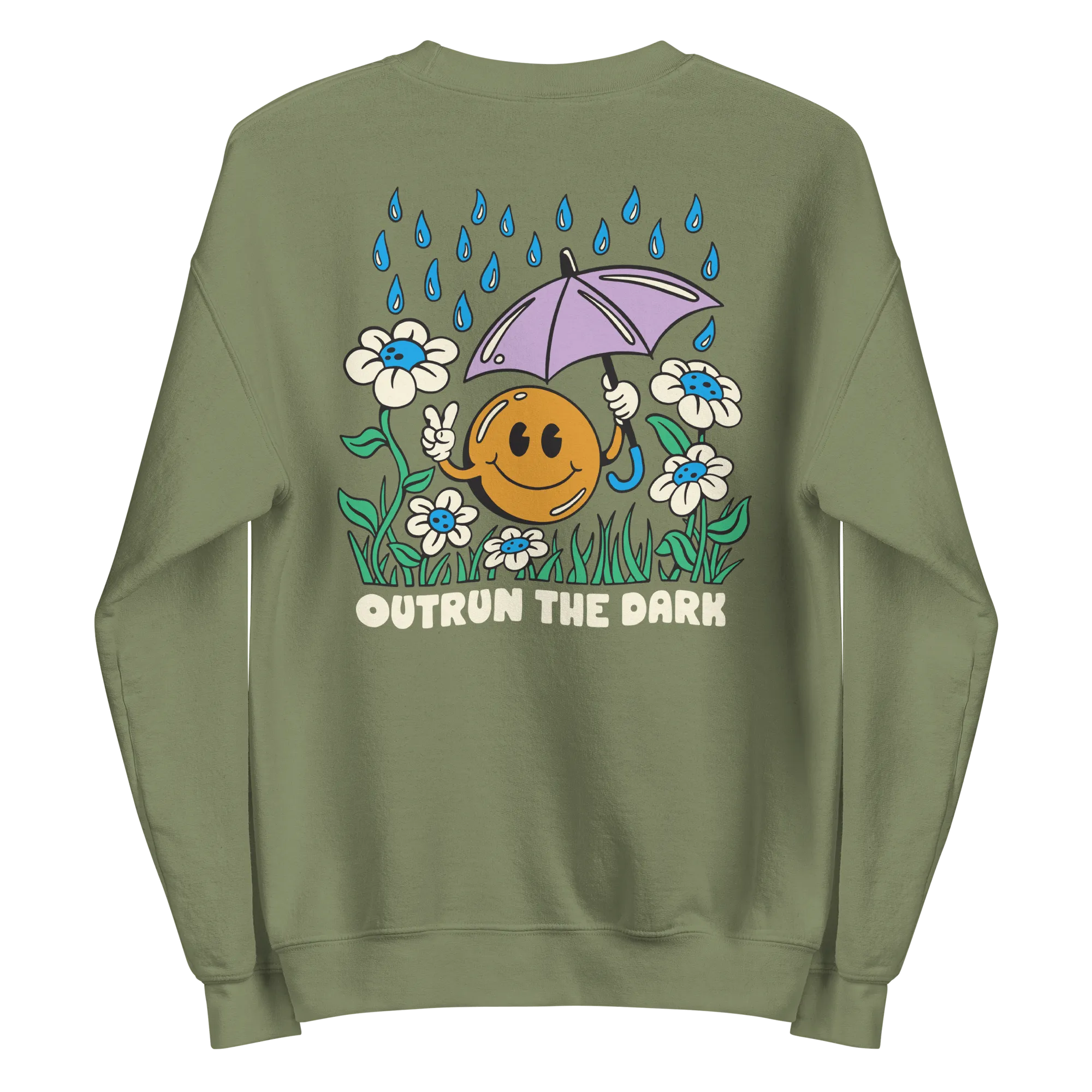 Outrun the Rain Men’s Sweatshirt