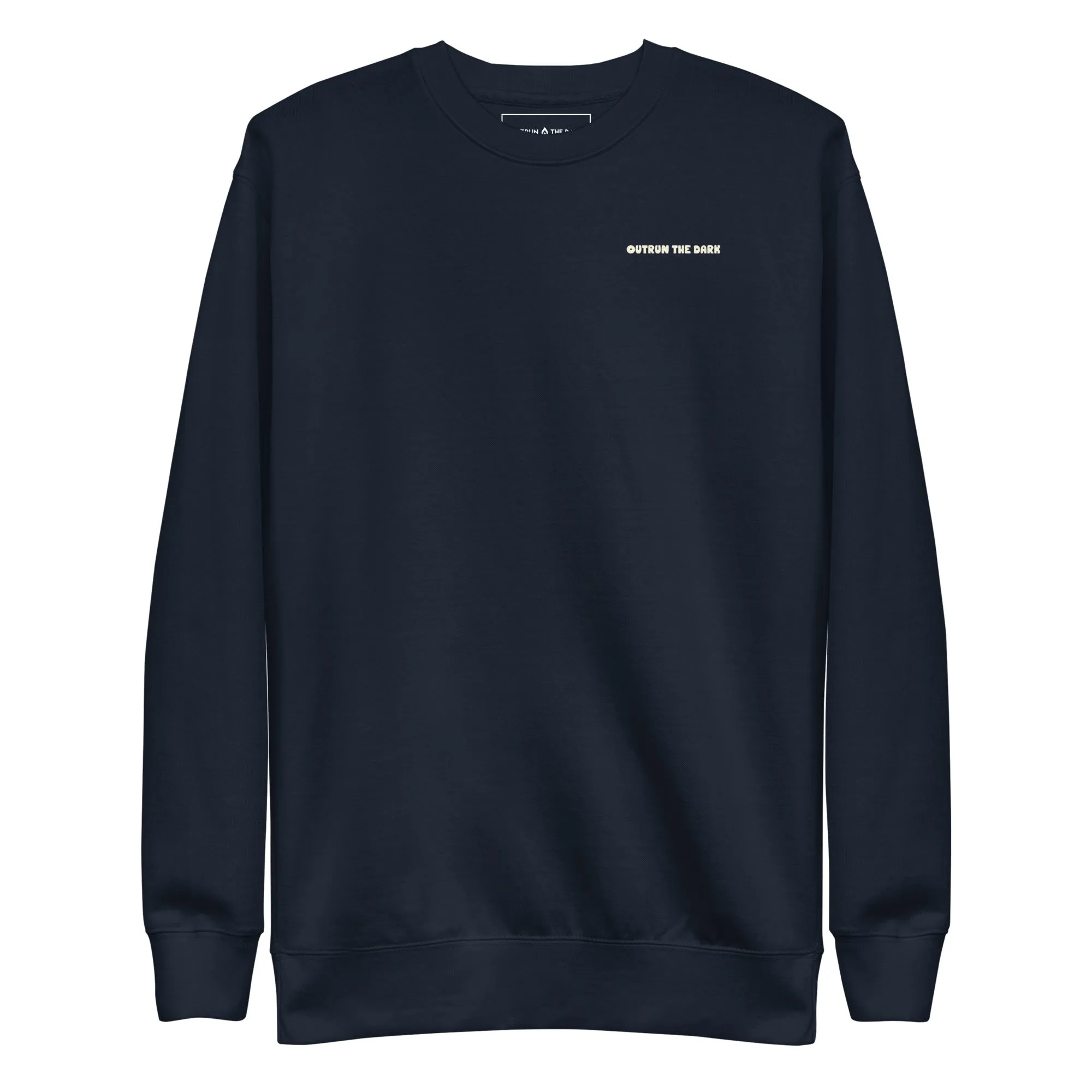 Outrun the Rain Women’s Fitted Sweatshirt