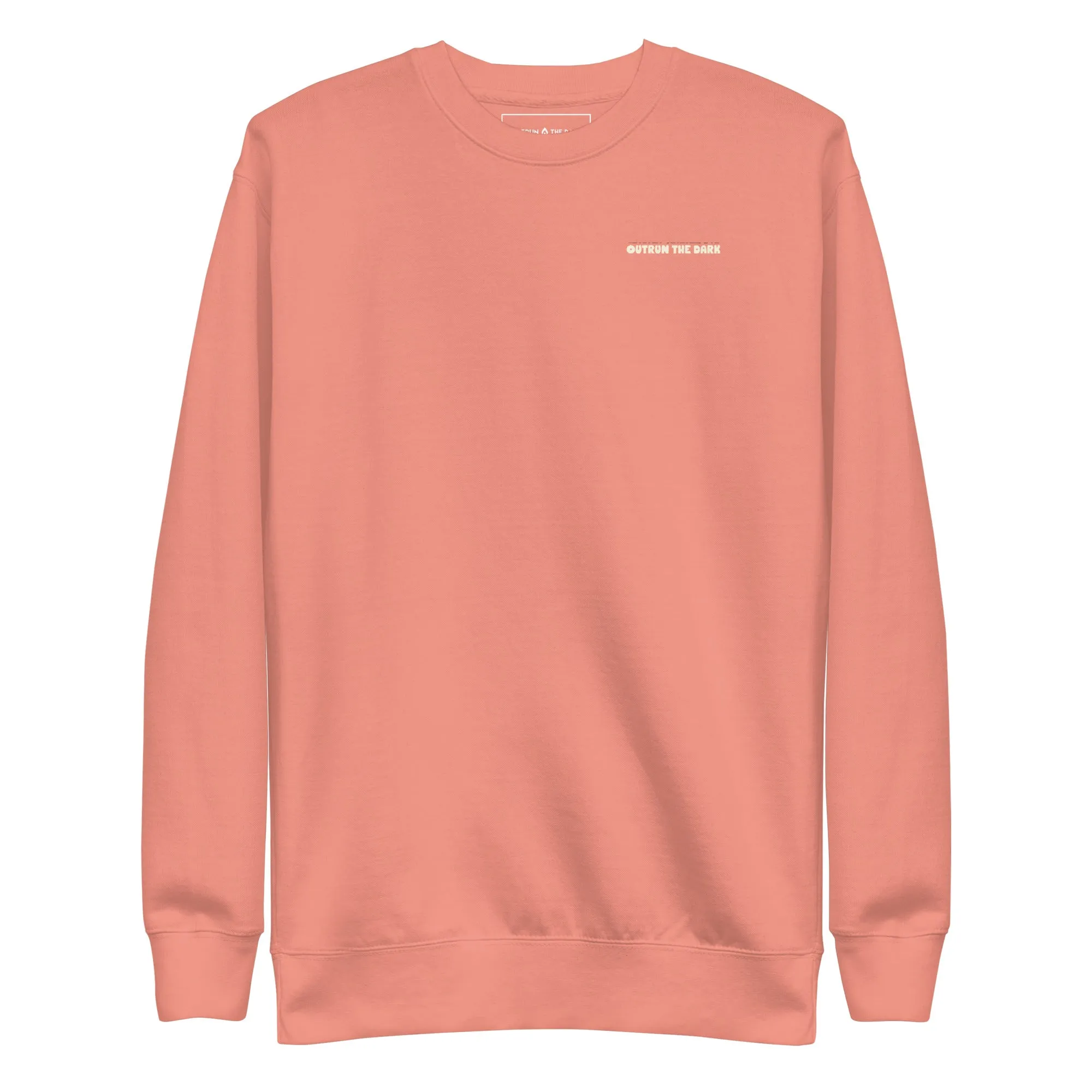 Outrun the Rain Women’s Fitted Sweatshirt