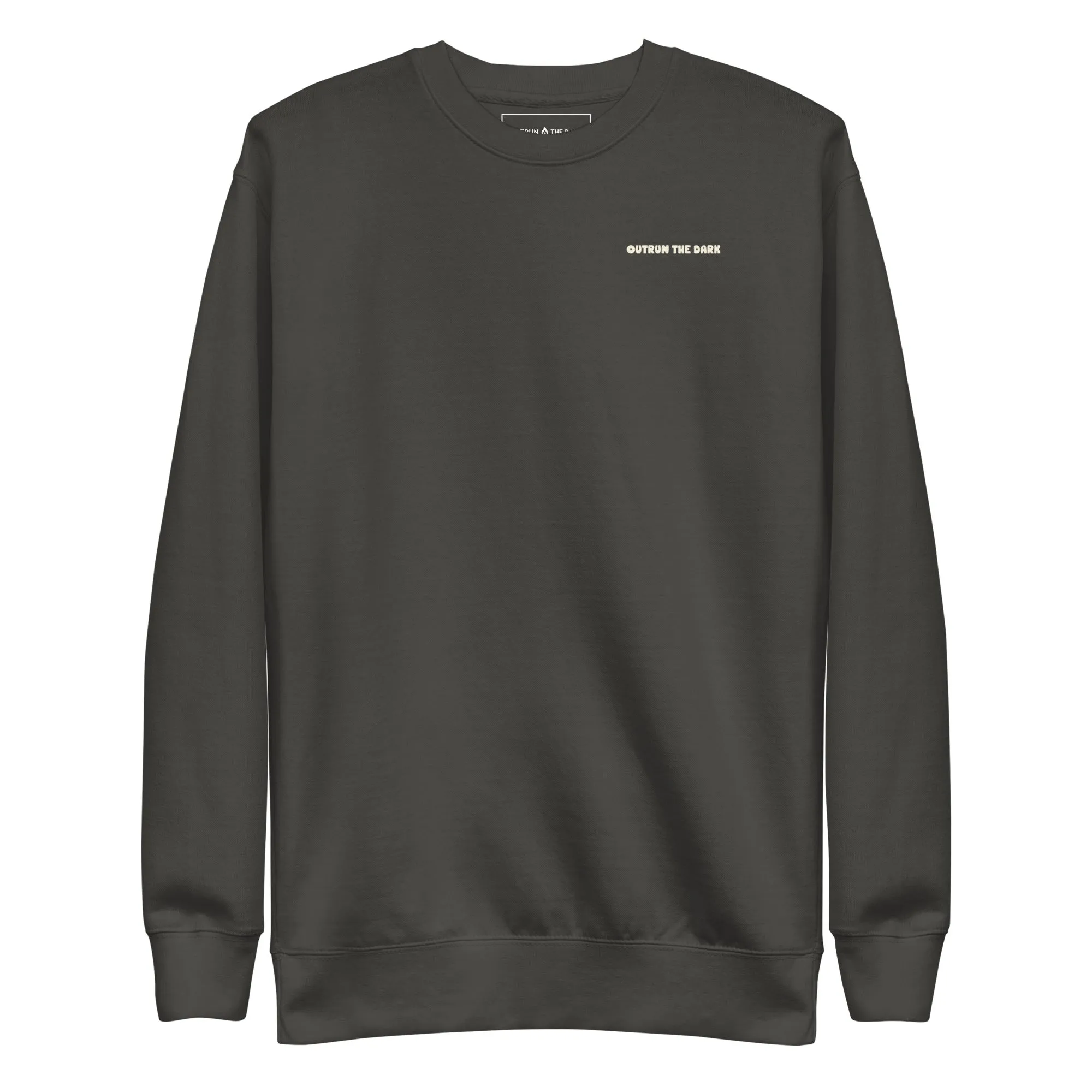 Outrun the Rain Women’s Fitted Sweatshirt