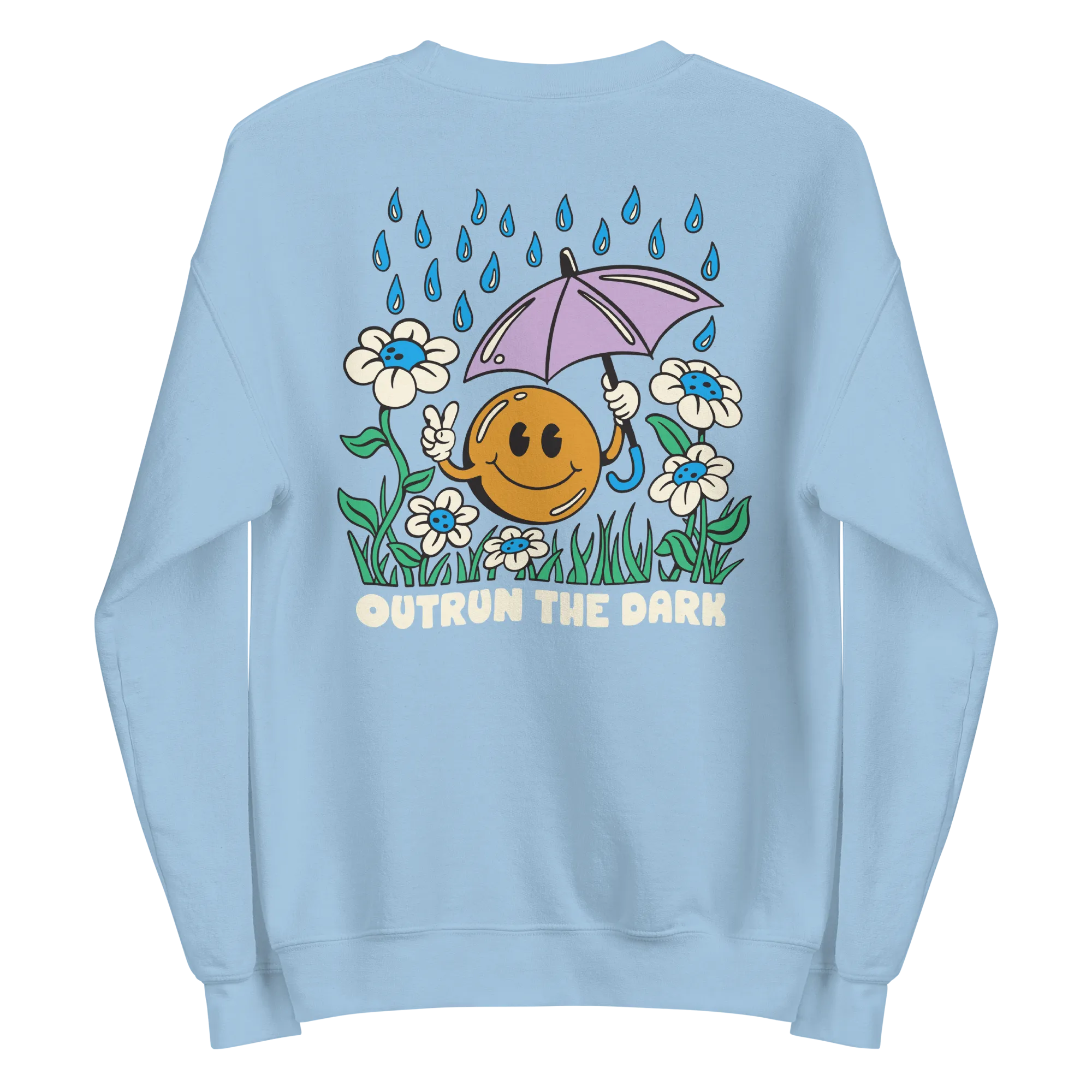 Outrun the Rain Women’s No Logo Sweatshirt