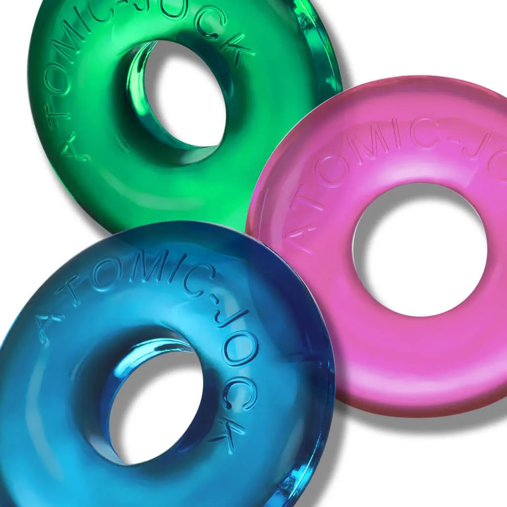 Oxballs Ringer Max 3-Pack Cock Rings - Neon