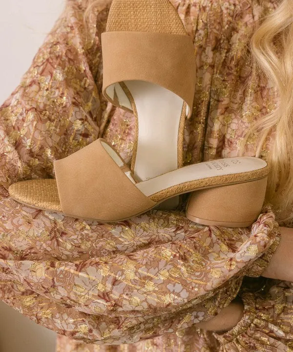 Paloma Low Heeled Sandals