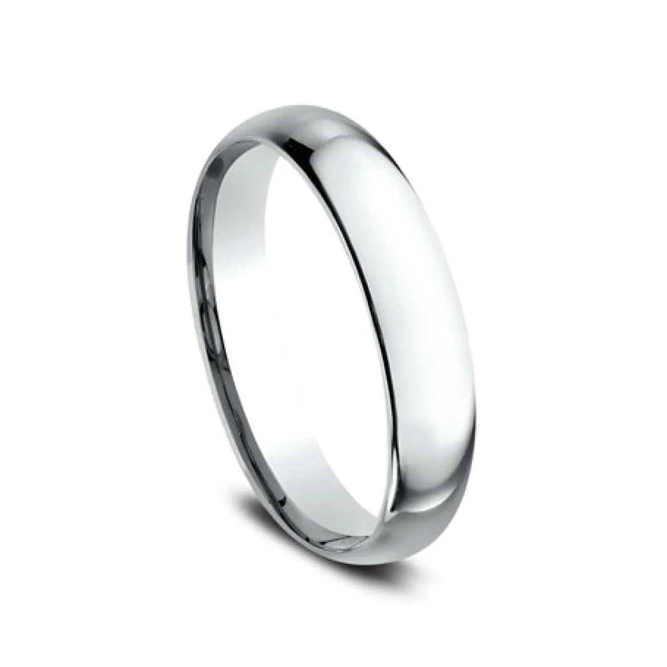 Platinum Regular Dome Comfort Fit 4.0 Wedding Band Ring