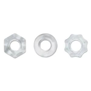 Renegade Chubbies Stackable Cock Rings 3-Pack