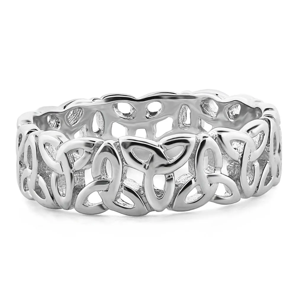 Retired Ladies Celtic Wedding Rings LS-WED143