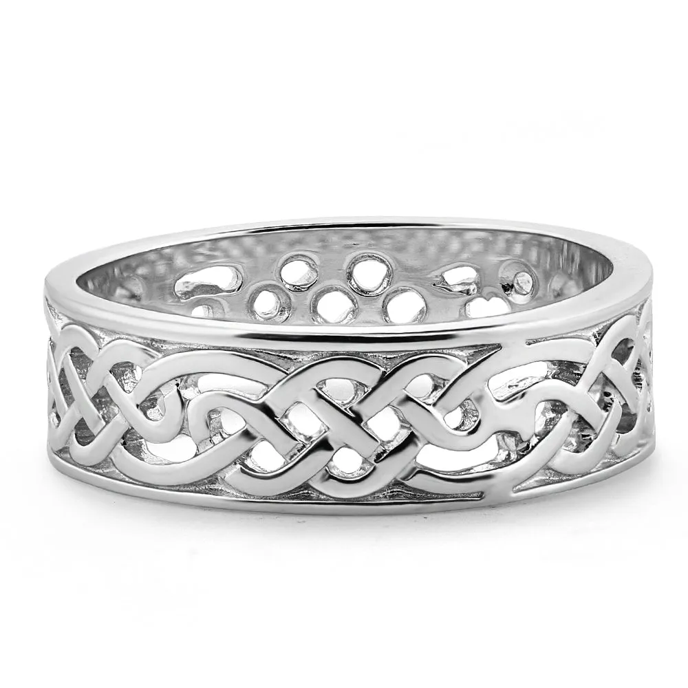 Retried Men's Celtic Wedding Rings MS-WED94