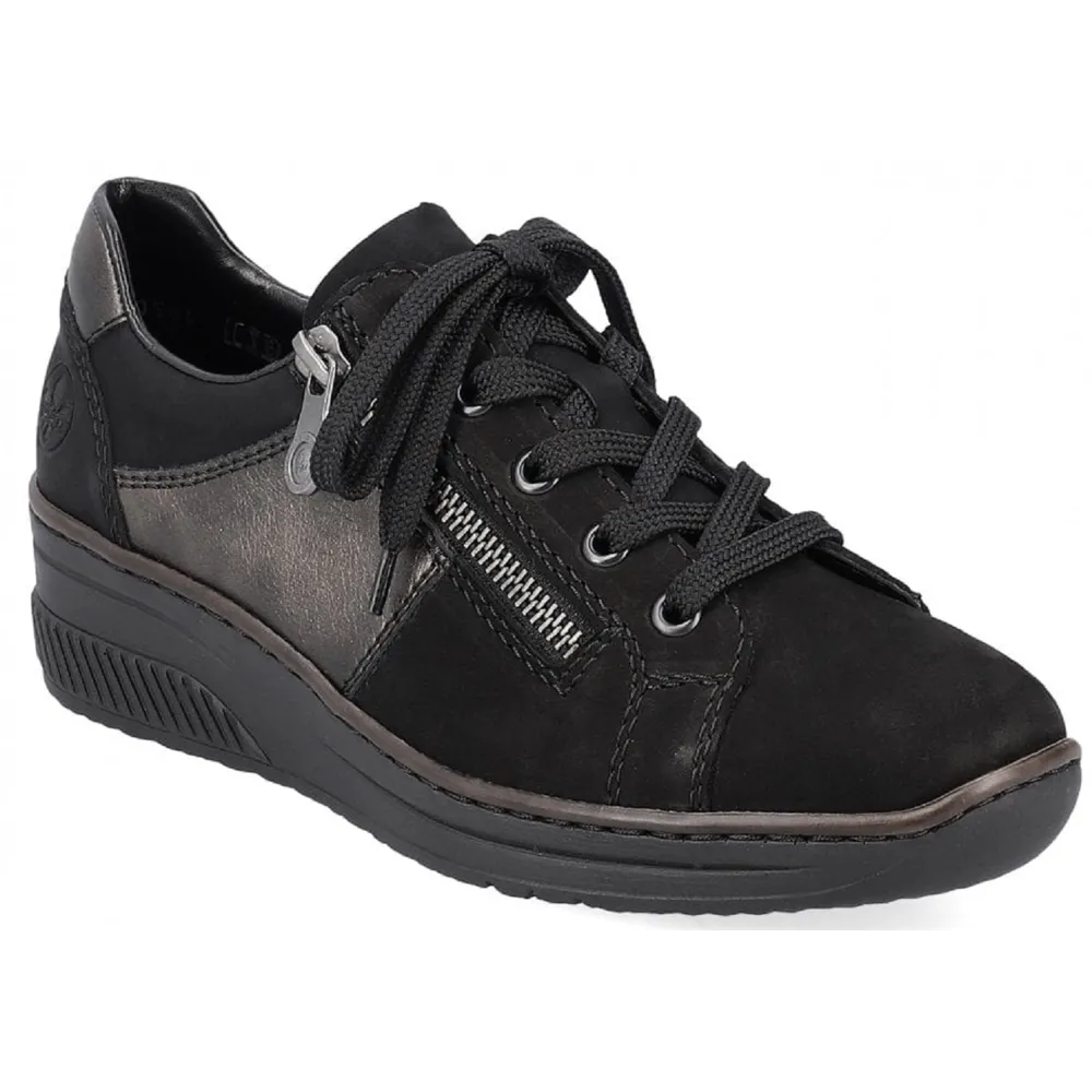 Rieker 48700-00 (Australia) Black Shoes