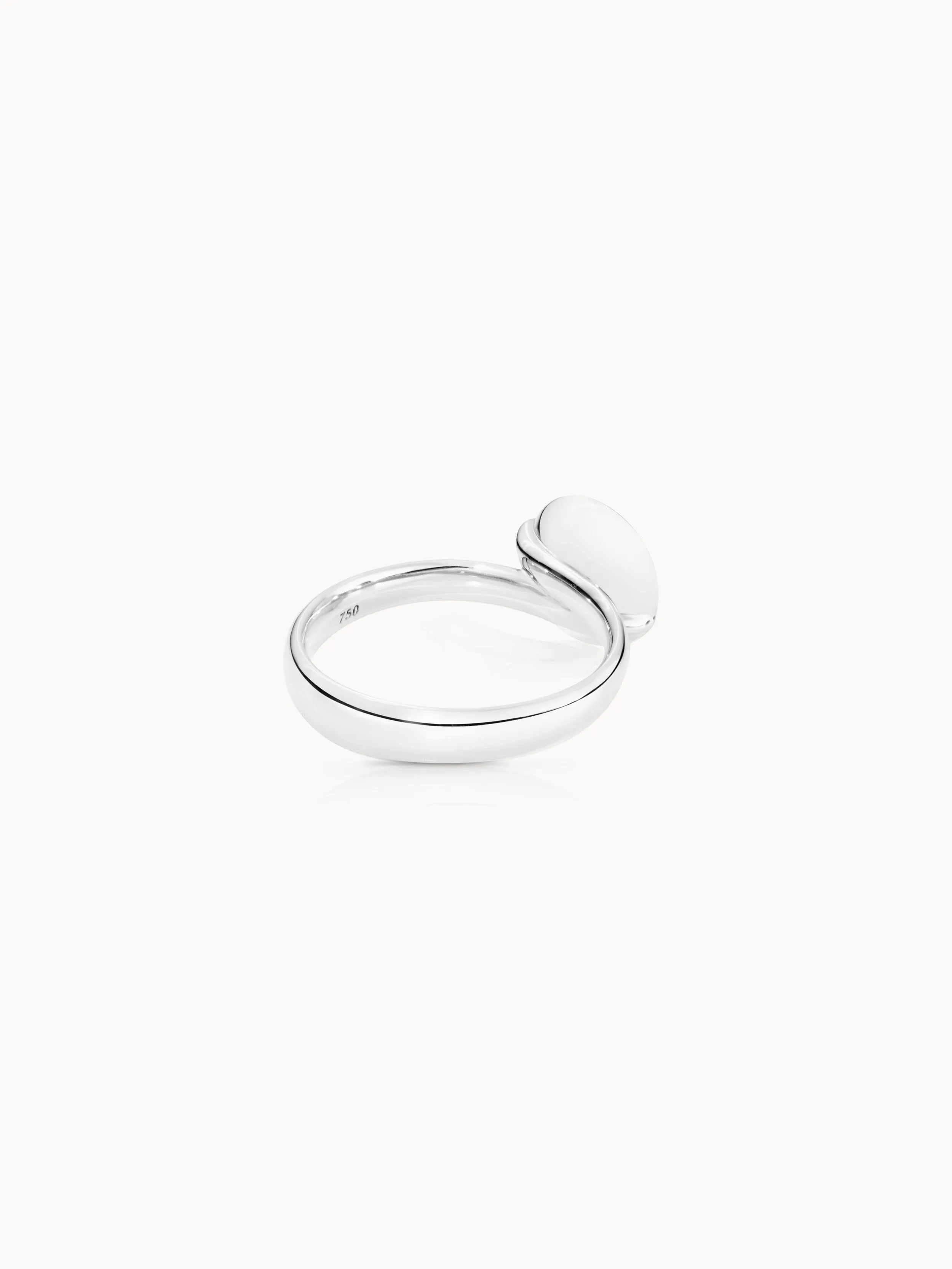 Ring BOUTON small Moonstone grey grey Moonstone