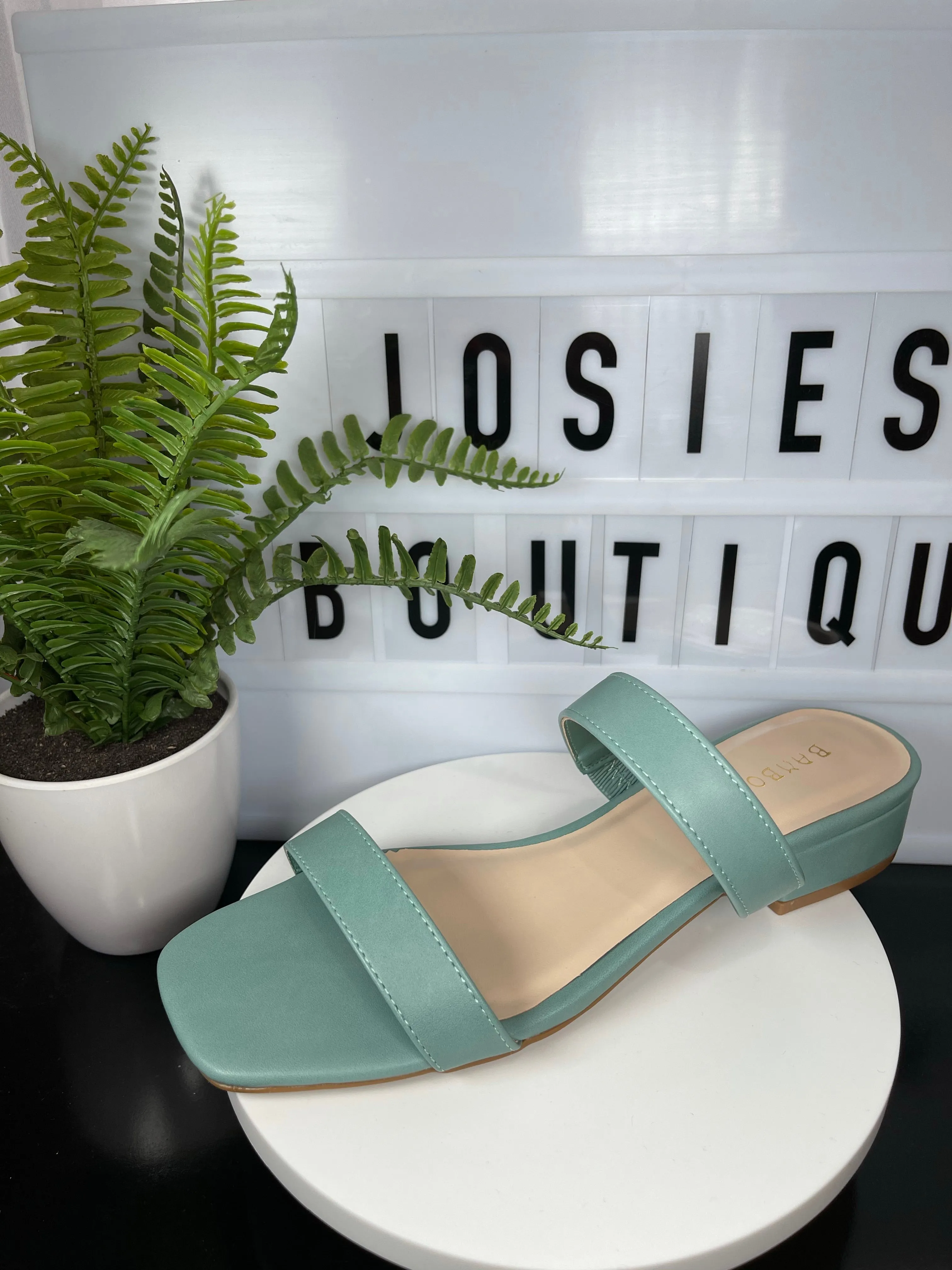 Sage Sandals