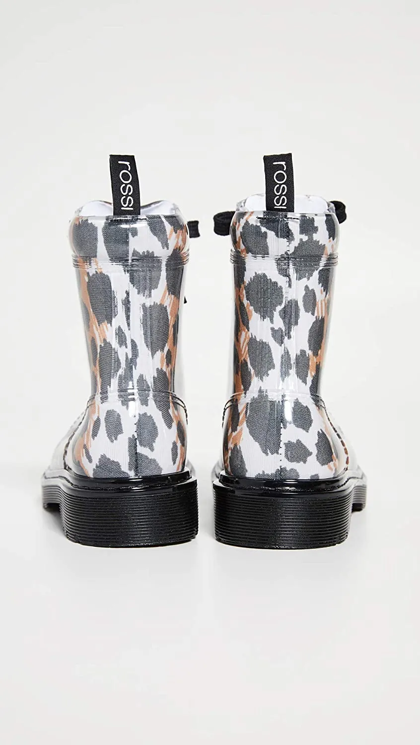 Sergio Rossi Winter Jelly Rain Boot, Multi, 39 Medium EU (39,9 US)
