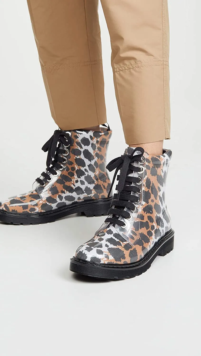 Sergio Rossi Winter Jelly Rain Boot, Multi, 39 Medium EU (39,9 US)