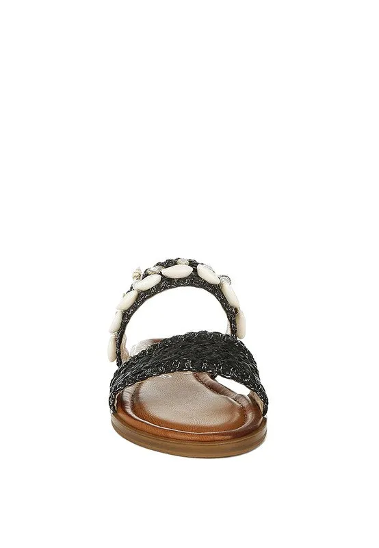Shellfish Slip On Sandals