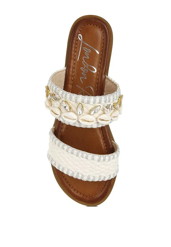 Shellfish Slip On Sandals