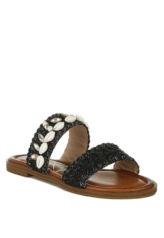 Shellfish Slip On Sandals