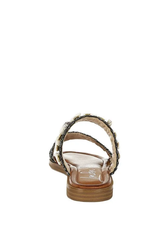 Shellfish Slip On Sandals