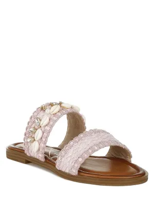 Shellfish Slip On Sandals