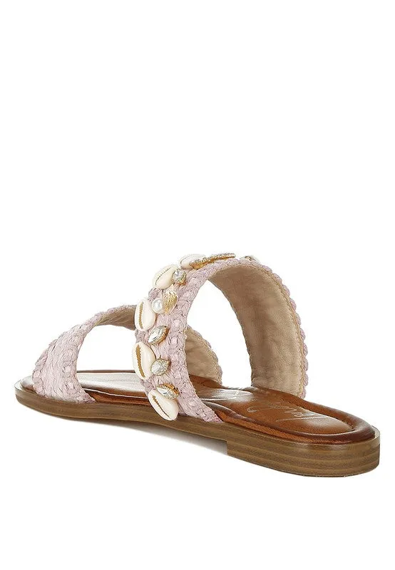Shellfish Slip On Sandals