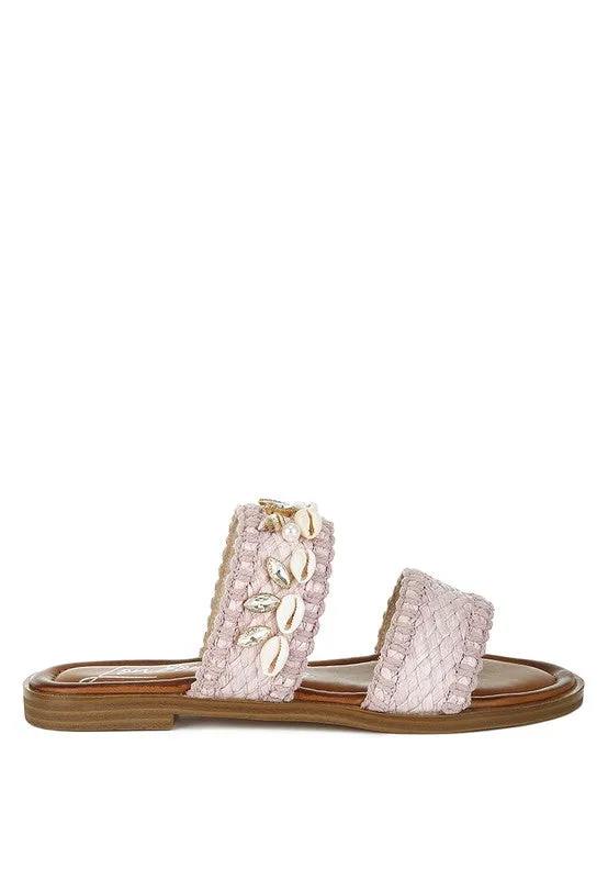 Shellfish Slip On Sandals