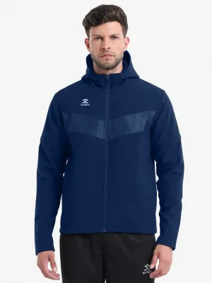 Shrey Softshell Hooded Jacket Navy Size
