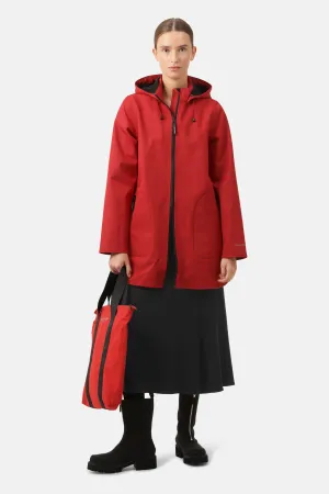 Softshell Regenmantel A-Linie - Fire