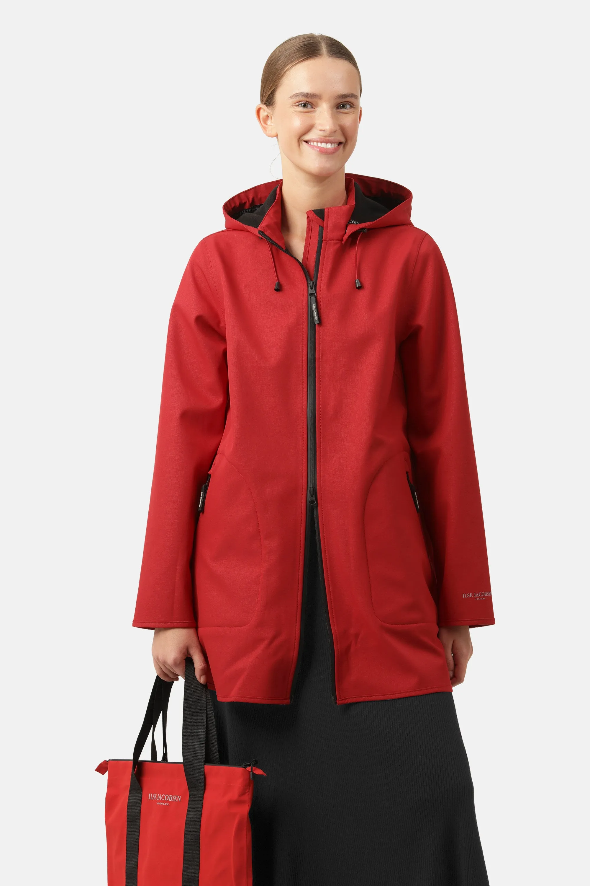 Softshell Regenmantel A-Linie - Fire