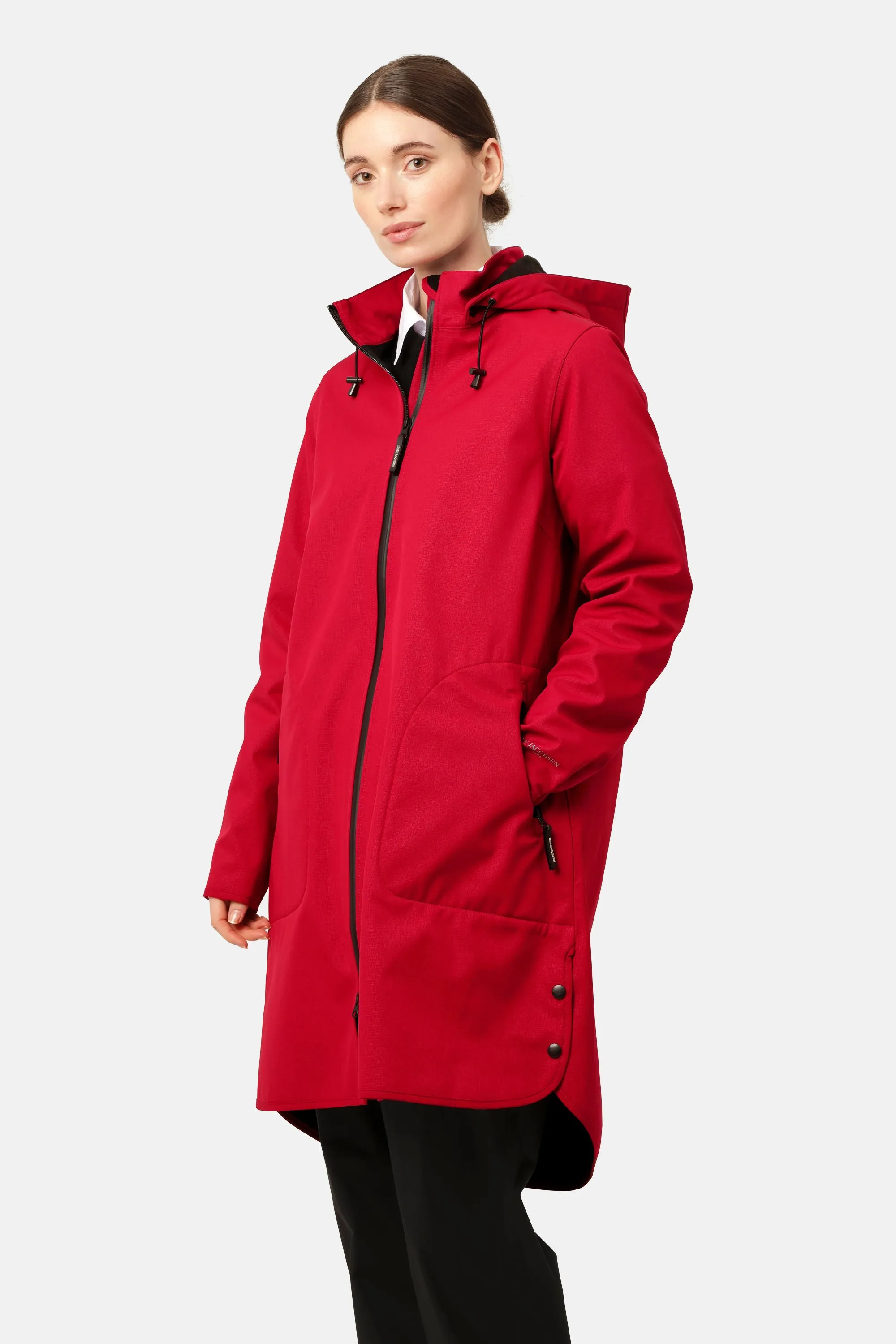 Softshell Regenmantel A-Linie - Fire