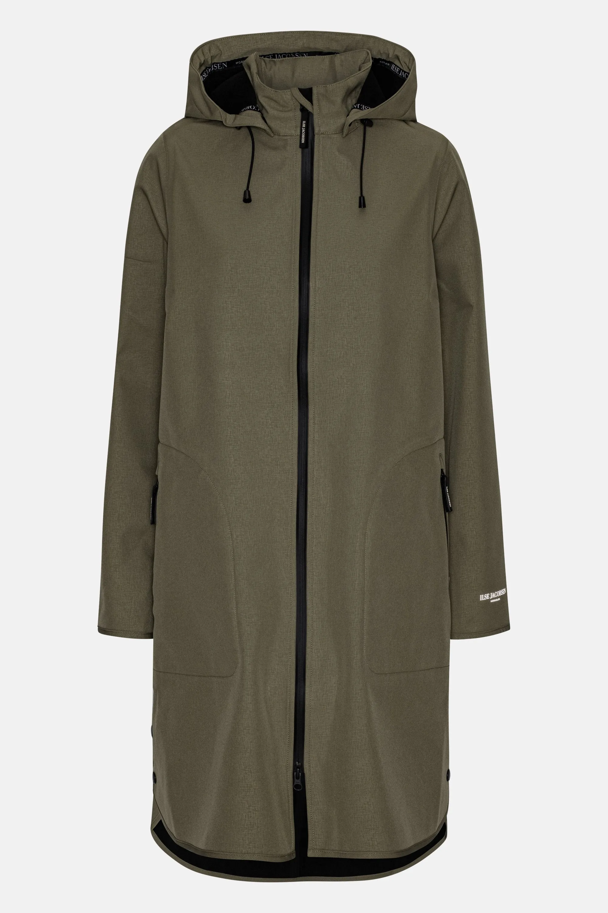 Softshell Regnjacka A-linje - Army