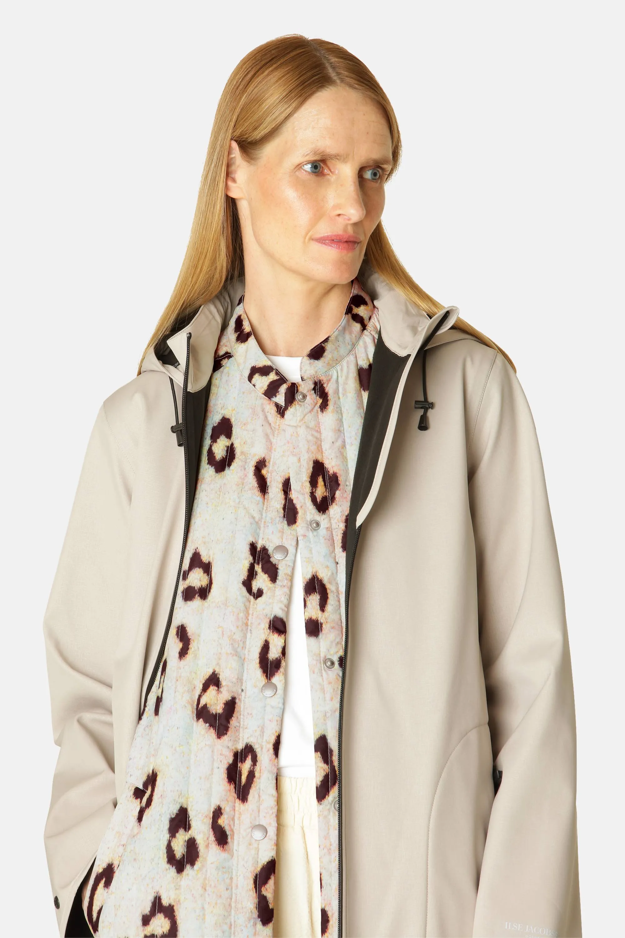 Softshell Regnjacka A-linje - Chateau Gray
