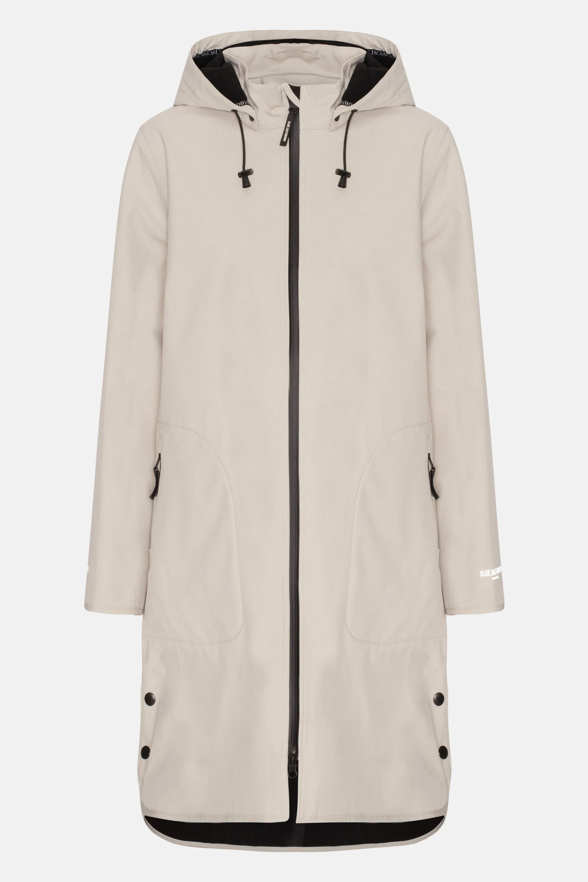 Softshell Regnjacka A-linje - Chateau Gray