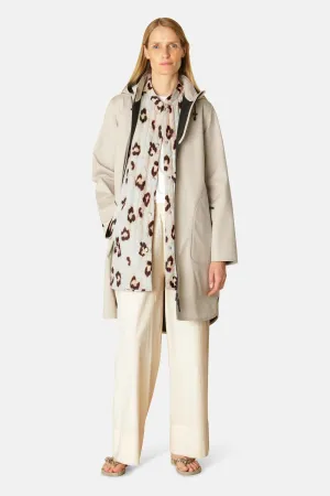 Softshell Regnjacka A-linje - Chateau Gray