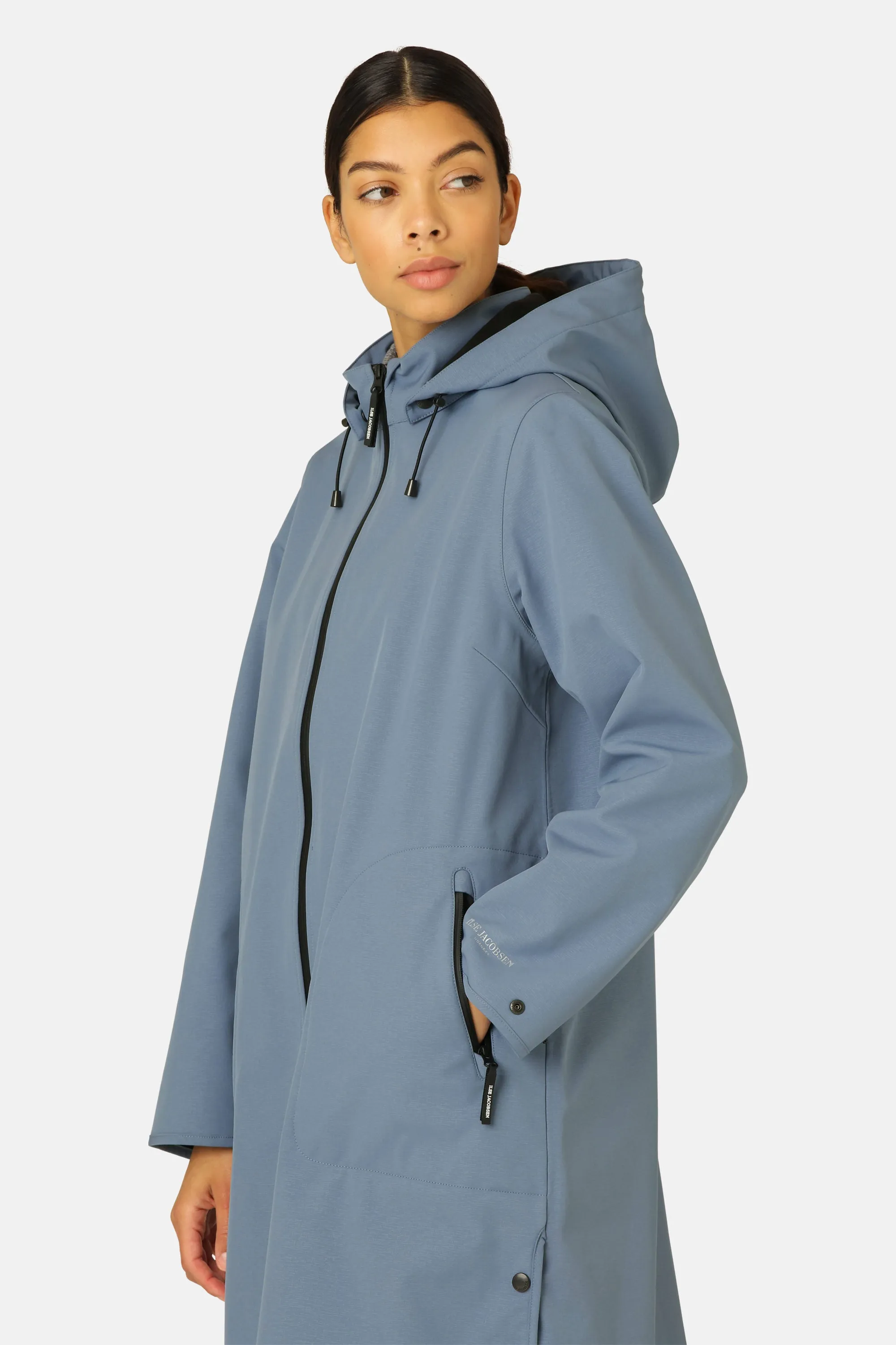 Softshell Regnjacka A-linje - Winter Ocean