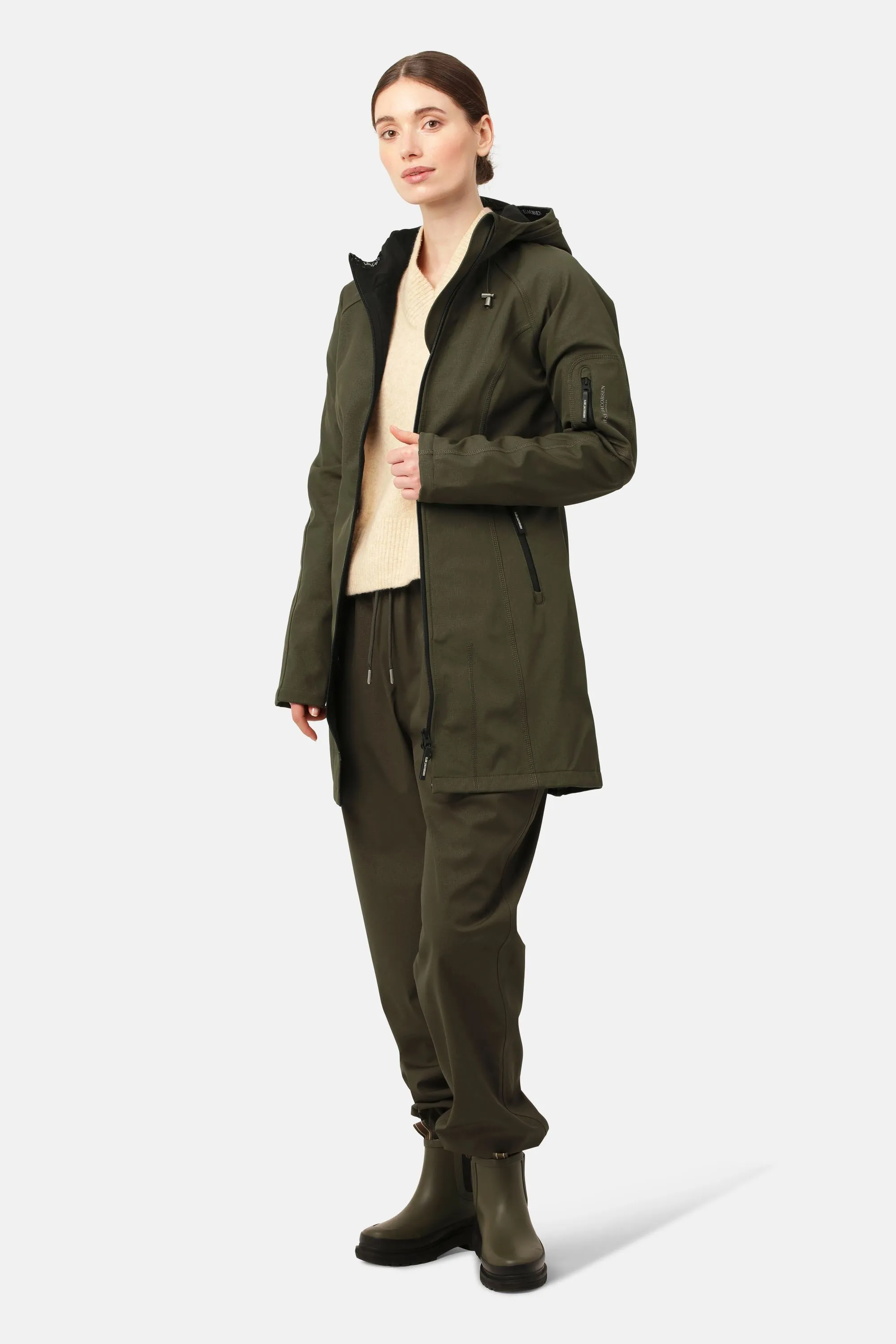 Softshell Regnjacka - Army