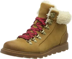 Sorel Women's Ainsley Conquest Boots, Brown Elk, 5