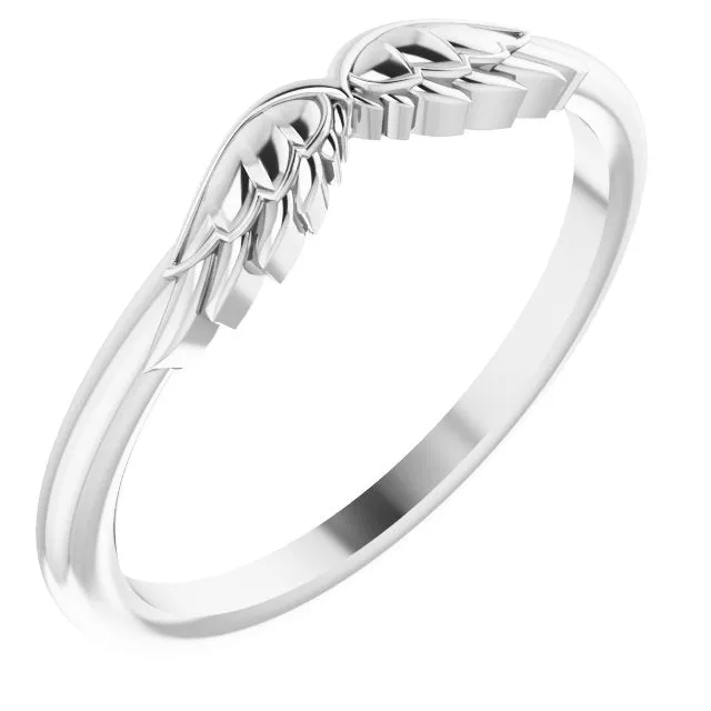 Stackable Angel Wings Ring