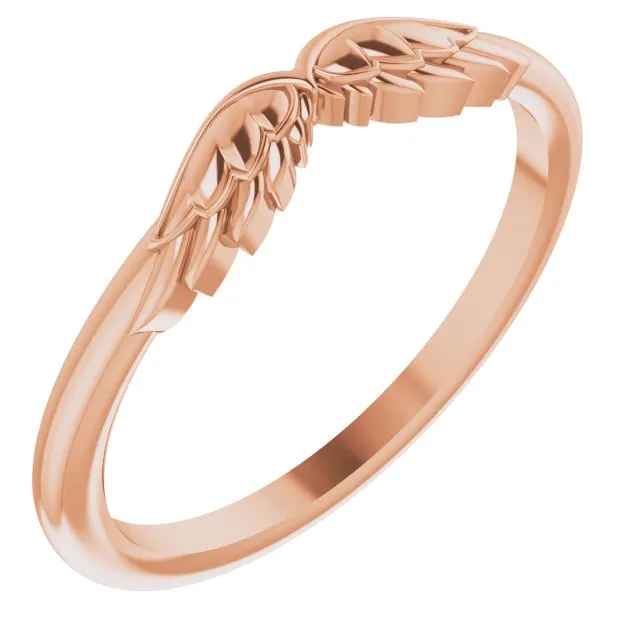 Stackable Angel Wings Ring