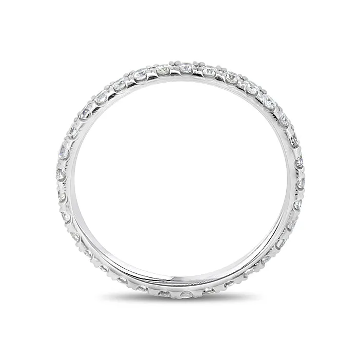 Stackable Pavé Diamond Ring