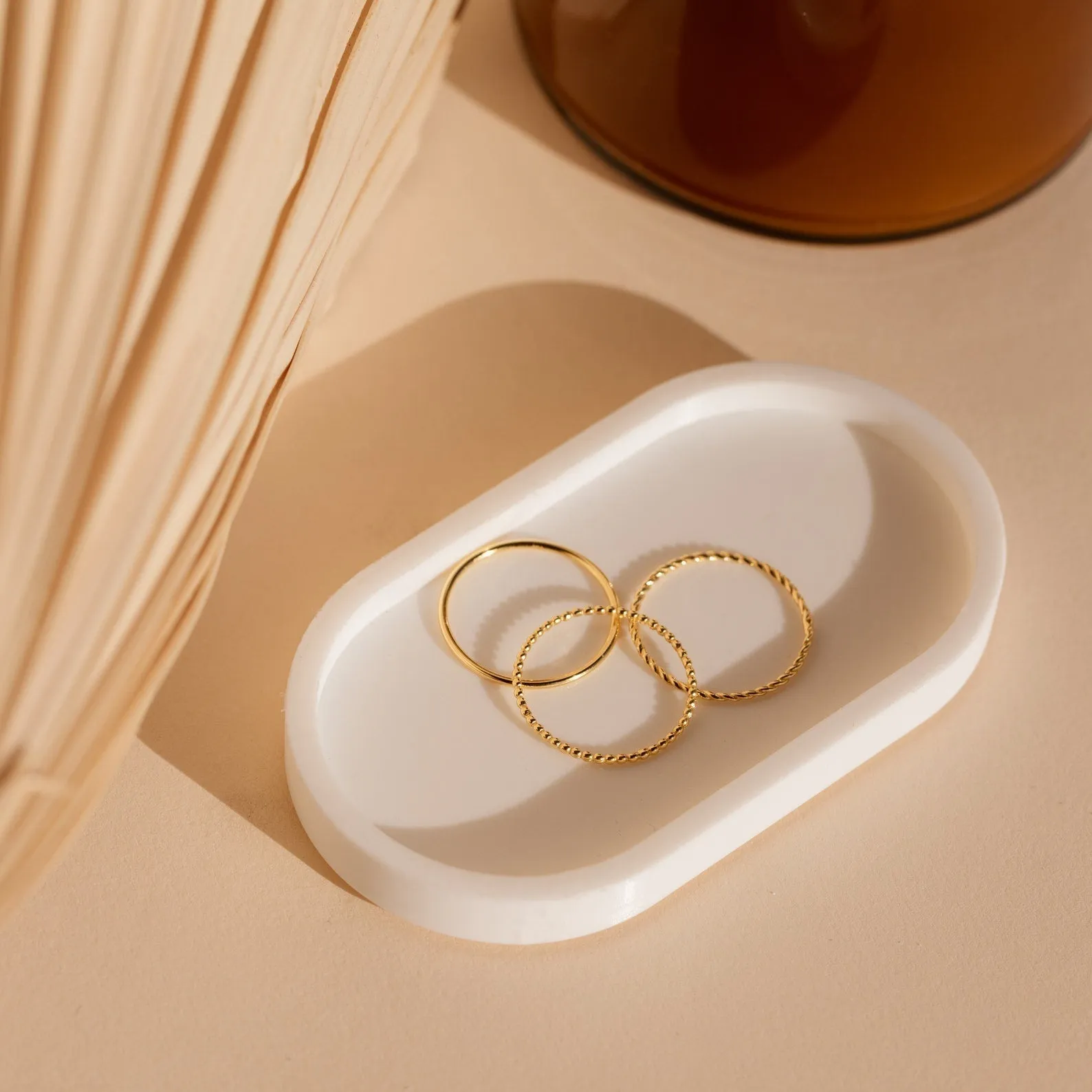 Stackable ring set