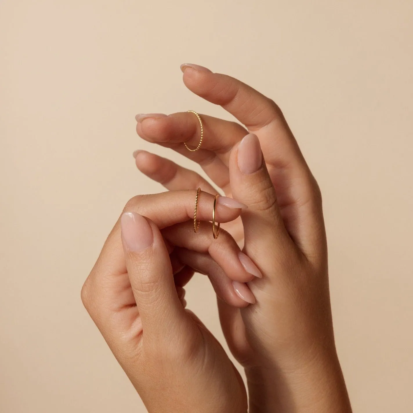 Stackable ring set