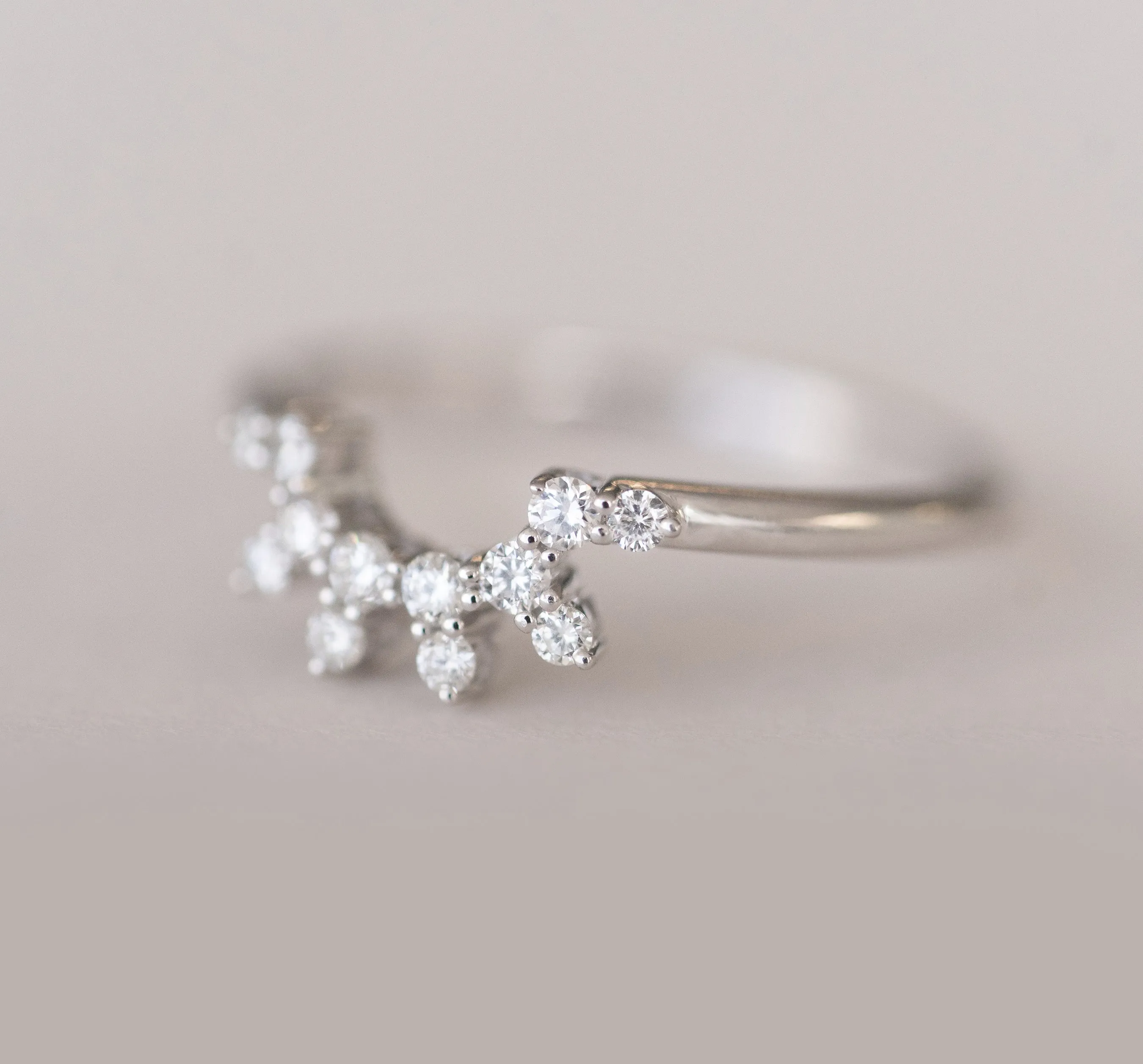 Starburst Diamond Band