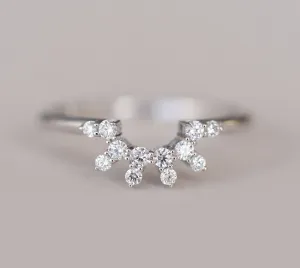 Starburst Diamond Band