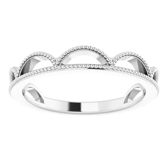 Sterling Silver Stackable Ring