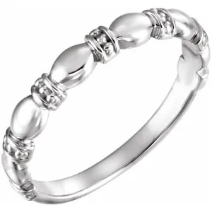 Sterling Silver Stackable Ring