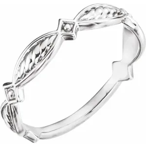 Sterling Silver Stackable Ring