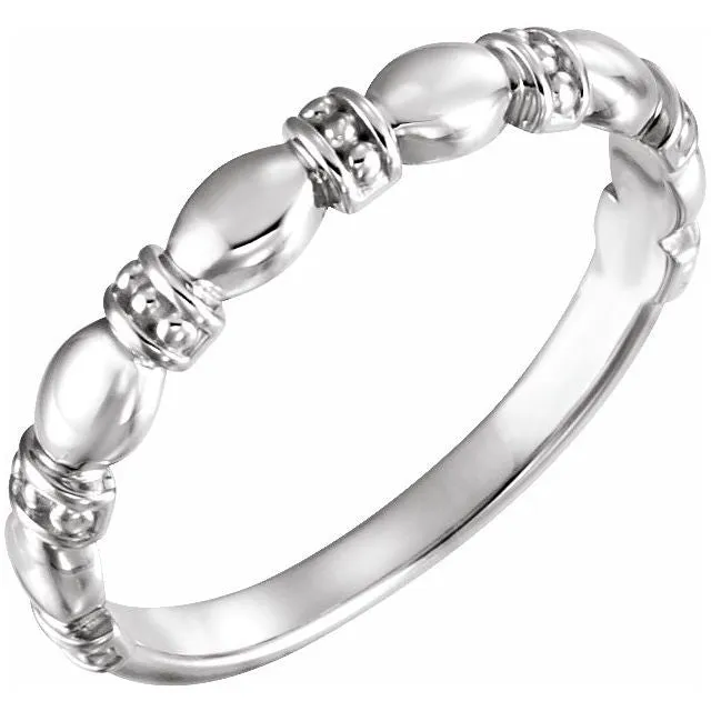 Sterling Silver Stackable Ring