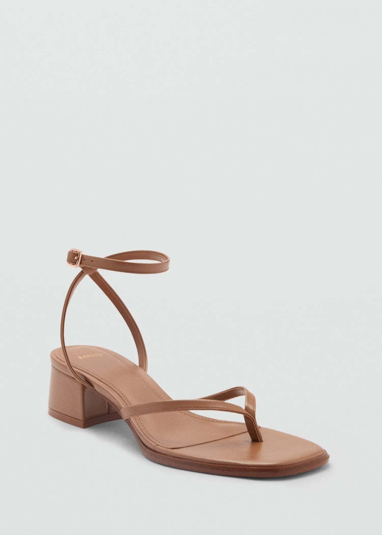 Strappy heeled sandals