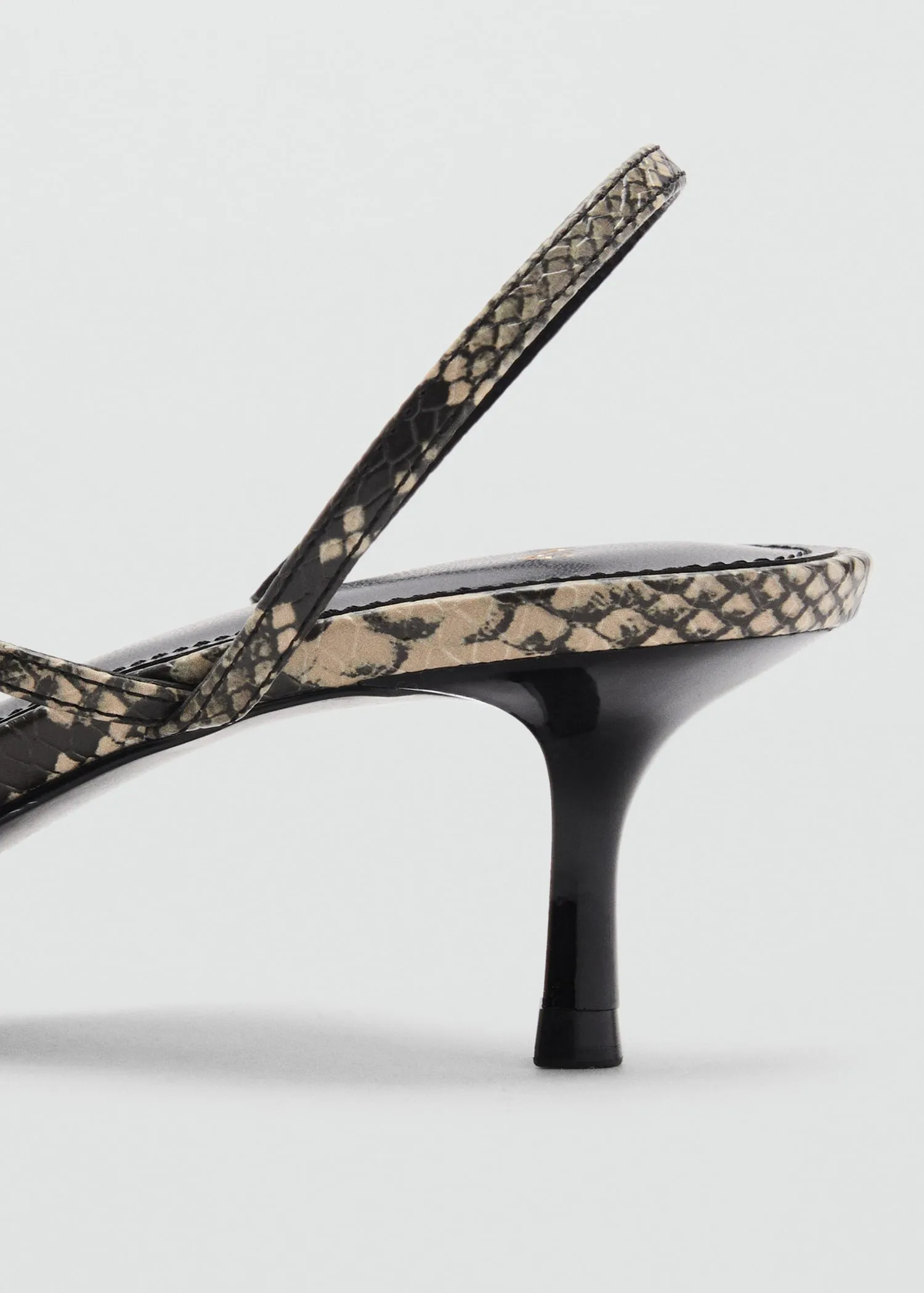 Strappy heeled sandals